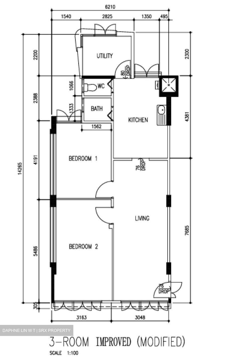 Blk 231 Lorong 8 Toa Payoh (Toa Payoh), HDB 3 Rooms #592914531